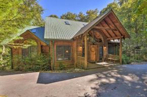 Luxury Cabin with Deck Less Than 5 Miles to Sapphire Valley!